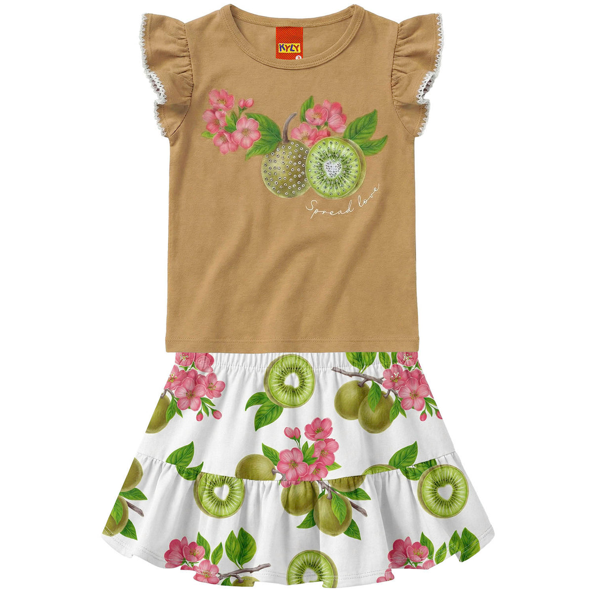 Conjunto Blusa e Saia - KYLY