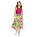 Conjunto Blusa Canelada e Saia Midi - KYLY