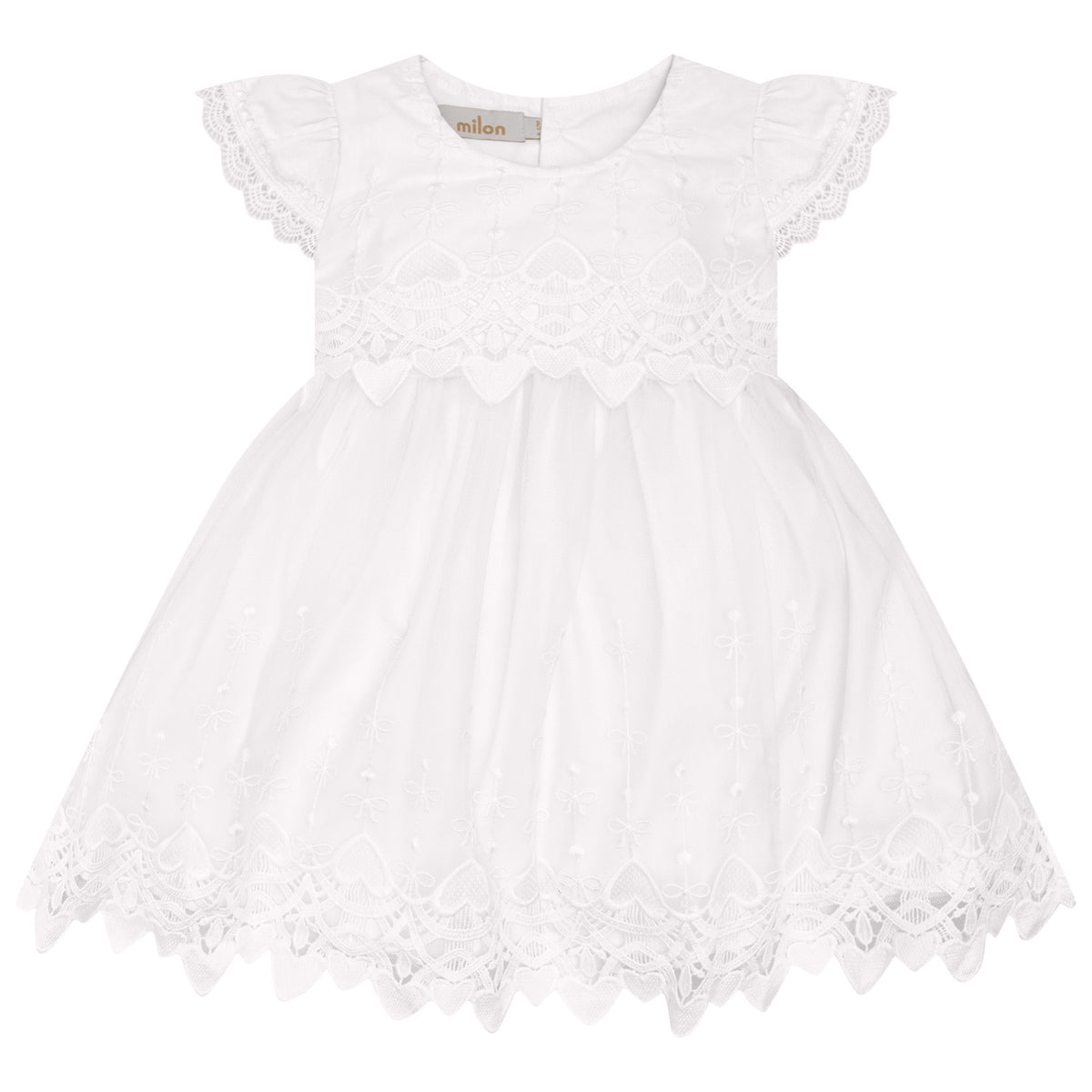 Vestido Renda com Tapa Fralda - MILON
