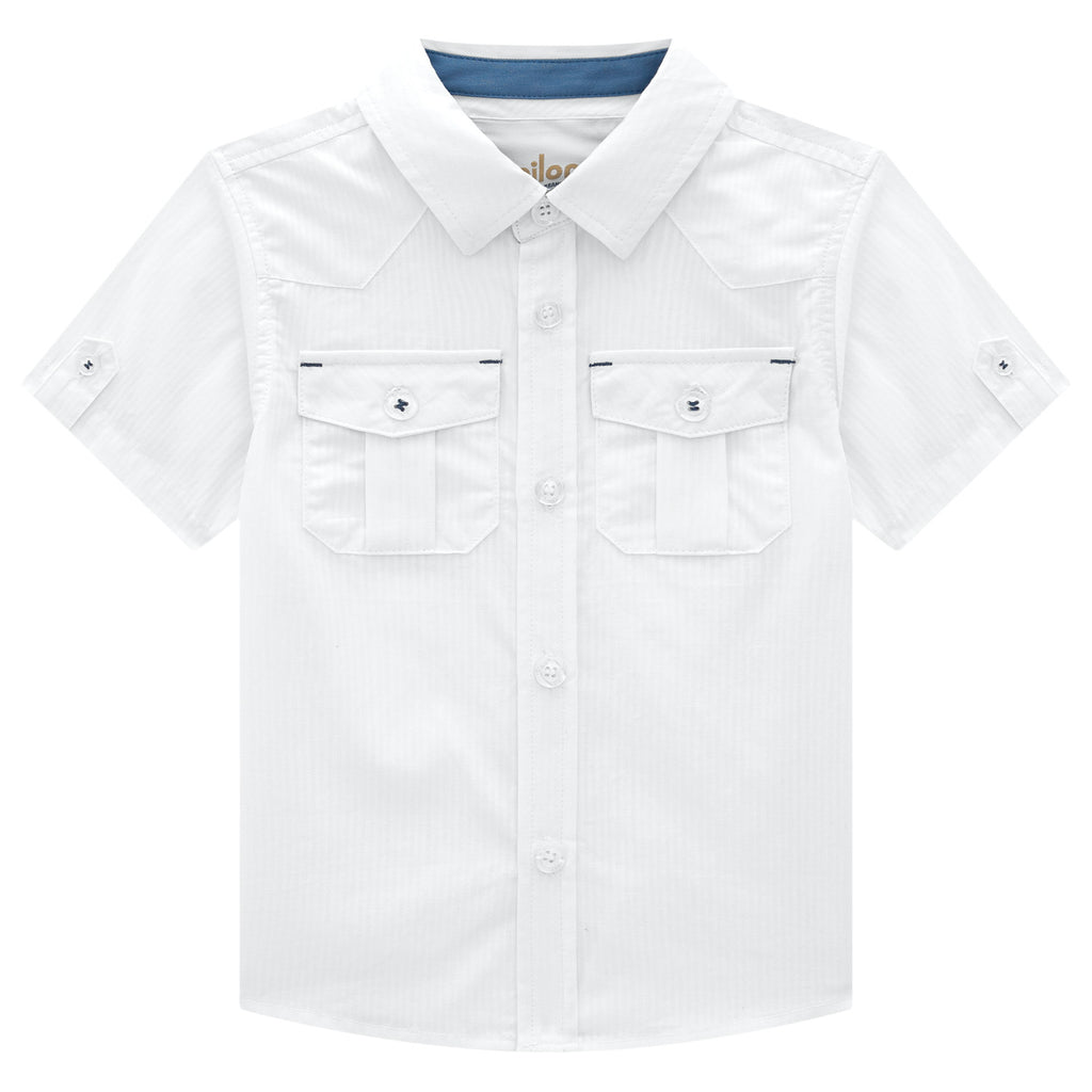 Conjunto Camisa e Bermuda Sarja - MILON