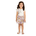Conjunto Blusa Malha Cotton e Saia Linho - MILON