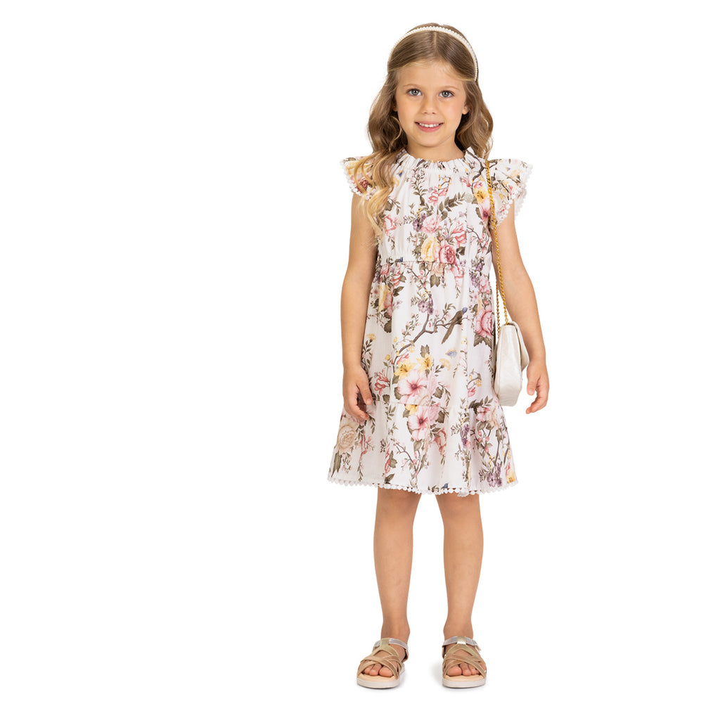 Vestido Linho Floral - MILON