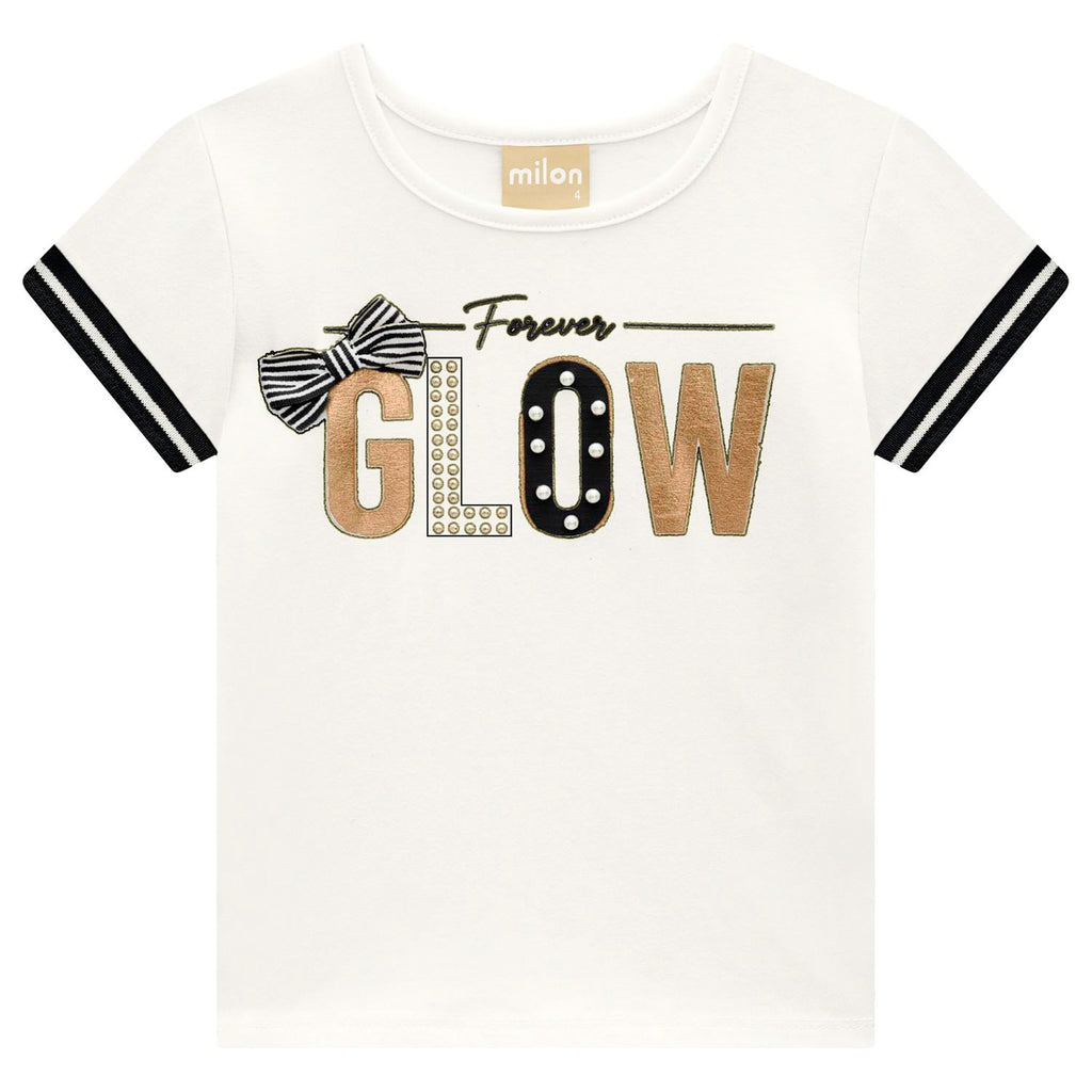 Conjunto Blusa Malha e Short Moletinho - MILON
