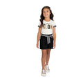 Conjunto Blusa Malha e Short Moletinho - MILON