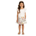 Conjunto Blusa e Saia Linho - MILON