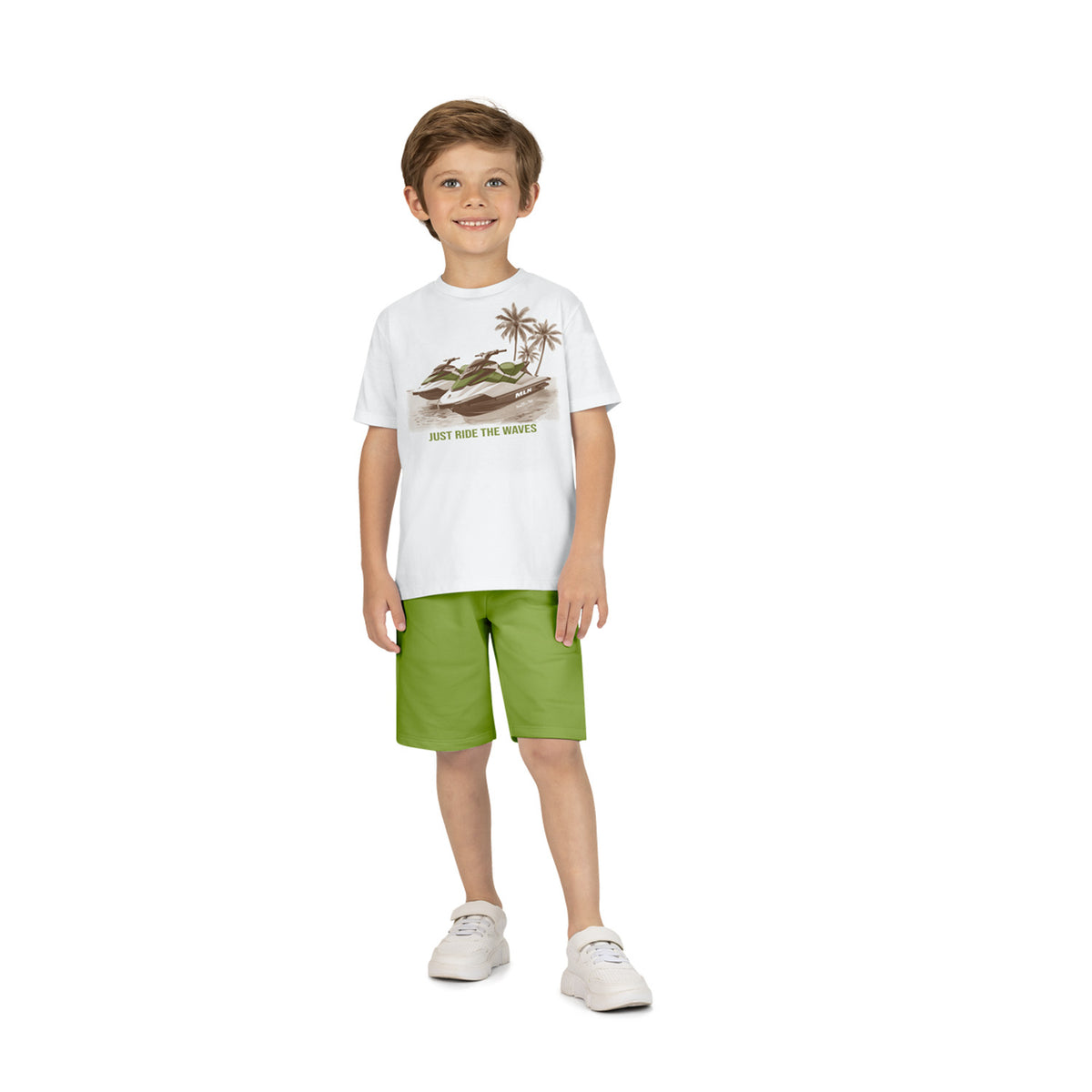 Conjunto Camiseta Malha e Bermuda Moletom - MILON