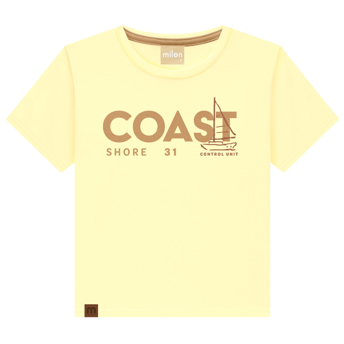Conjunto Camiseta Malha e Bermuda Moletom - MILON