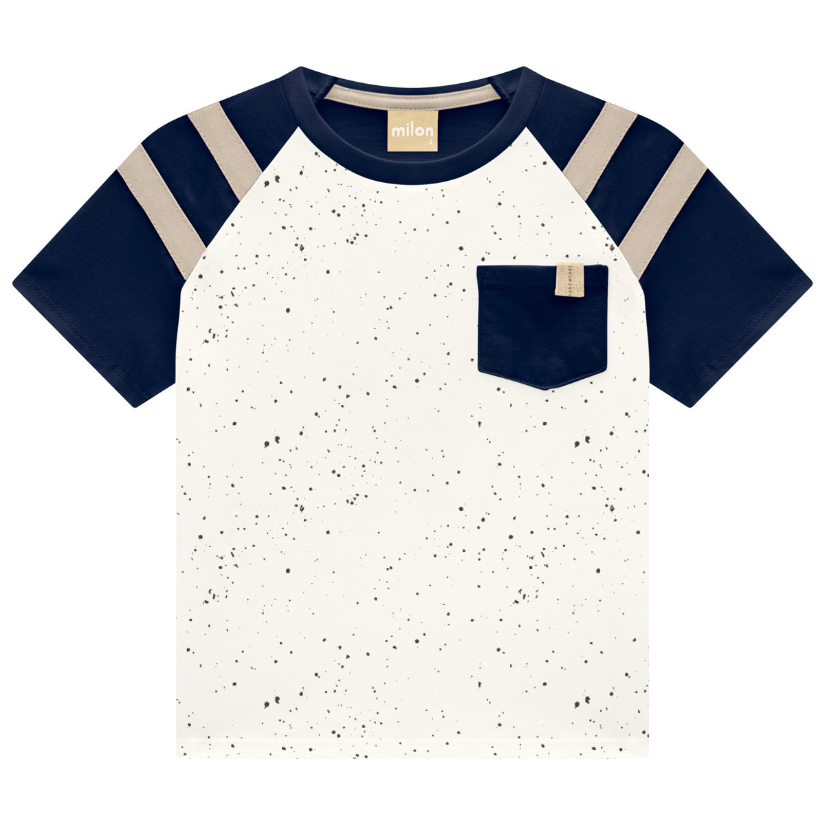 Conjunto Camiseta Malha e Bermuda Moletinho - MILON