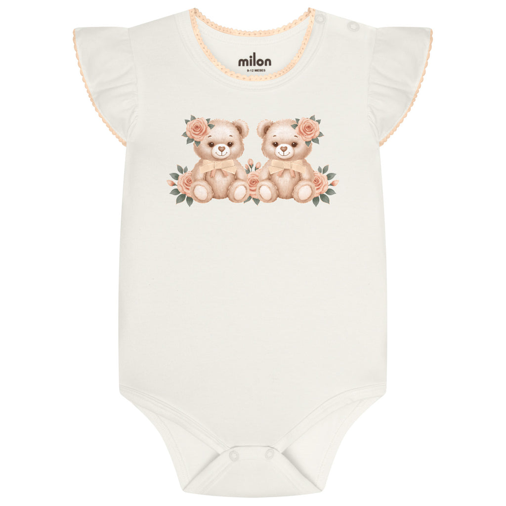 Conjunto Body Suedine e Short Moletinho - MILON