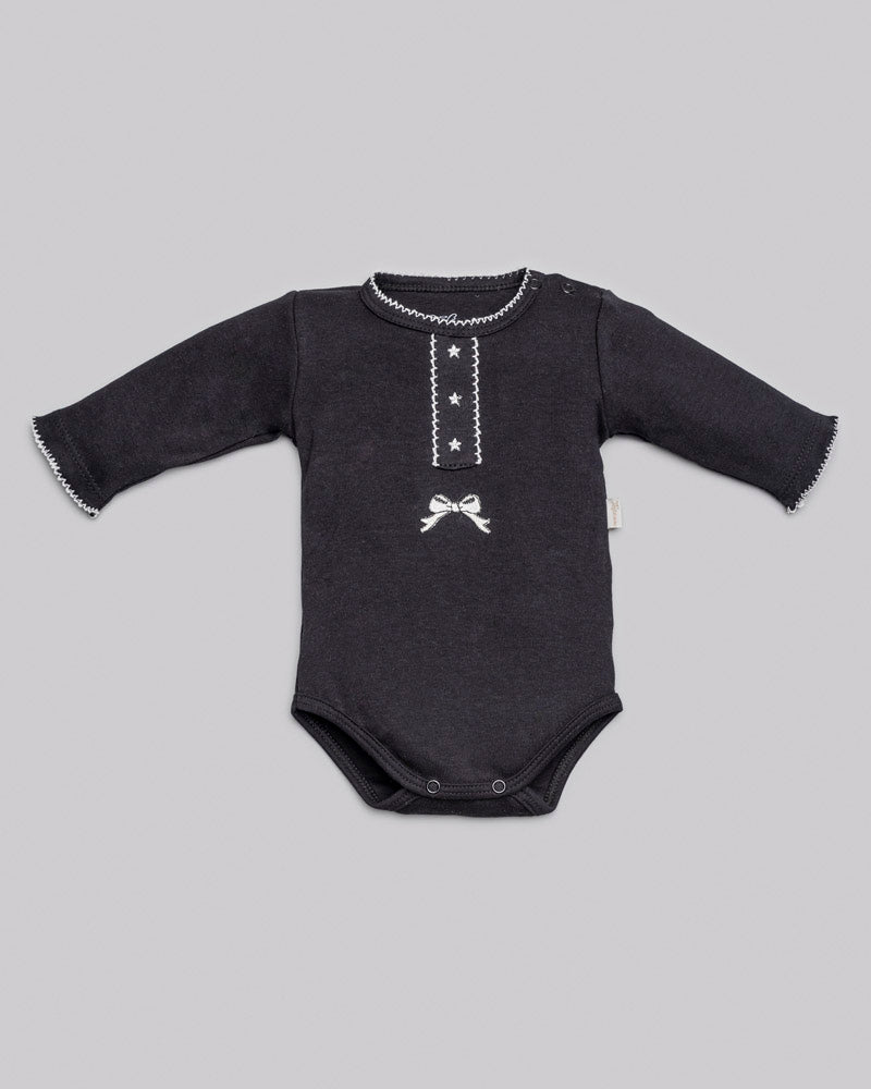 Conjunto Body Suedine Manga Longa e Calça Viscose - ANJOS BABY