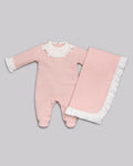 Kit Macacão Malha Tricot Tam RN - ANJOS BABY
