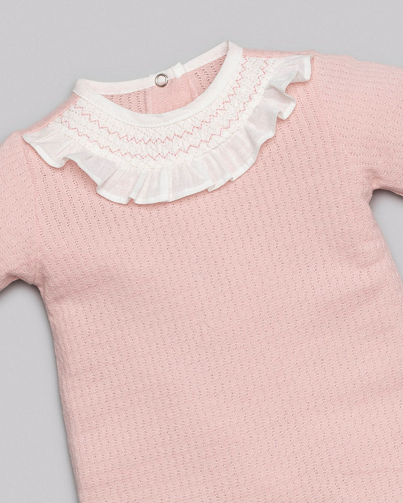 Kit Macacão Malha Tricot Tam RN - ANJOS BABY