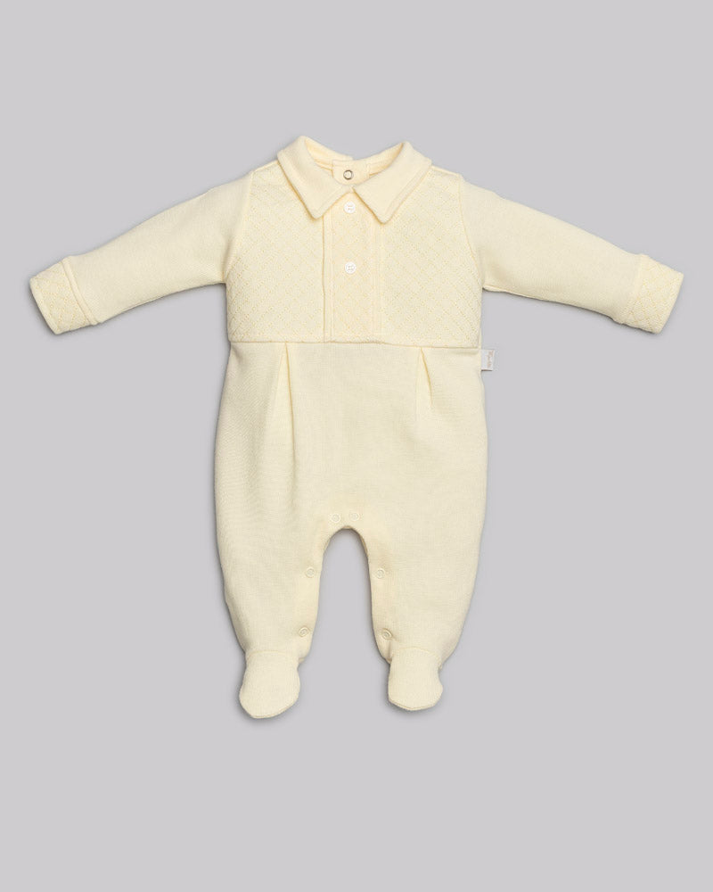 Kit Macacão Malha Tricot Tam RN - ANJOS BABY
