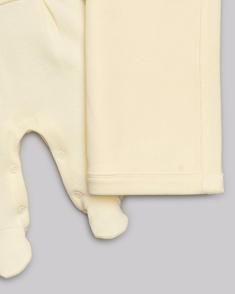 Kit Macacão Malha Tricot Tam RN - ANJOS BABY