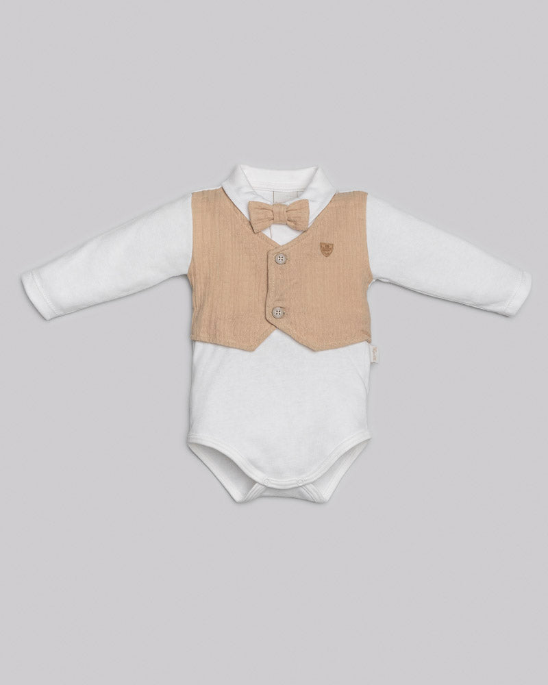 Conjunto Body Manga Longa e Calça Anarruga - ANJOS BABY