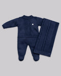 Kit Macacão Tricot Tam P - ANJOS BABY