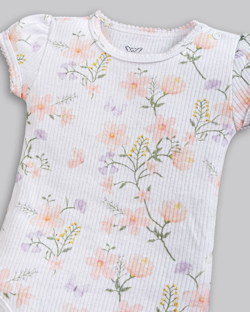 Conjunto Body 100% Algodão Egipicio e short - ANJOS BABY