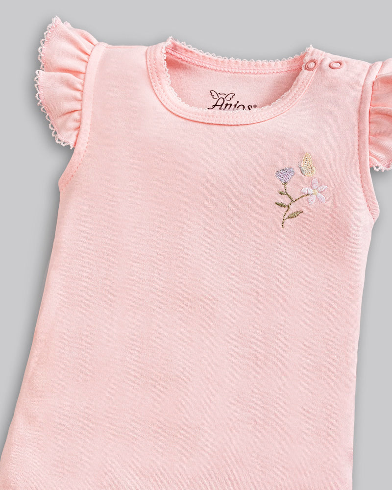 Conjunto Body Algodão e Short Voil - ANJOS BABY