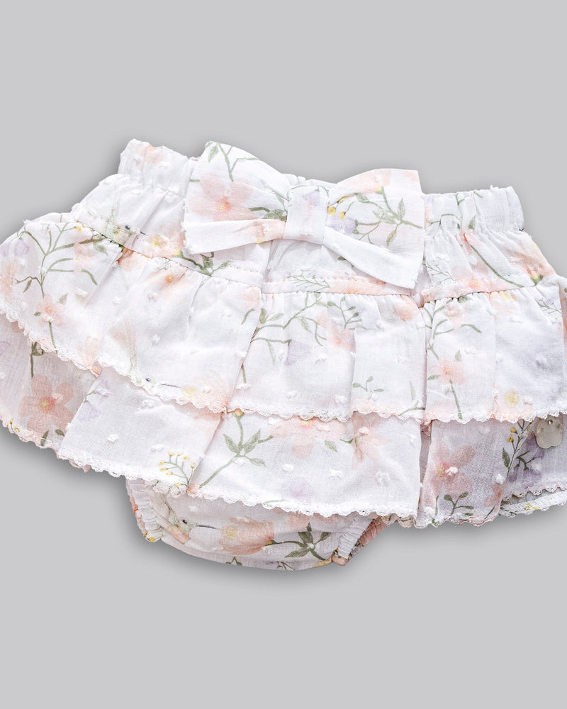 Conjunto Body Algodão e Short Voil - ANJOS BABY