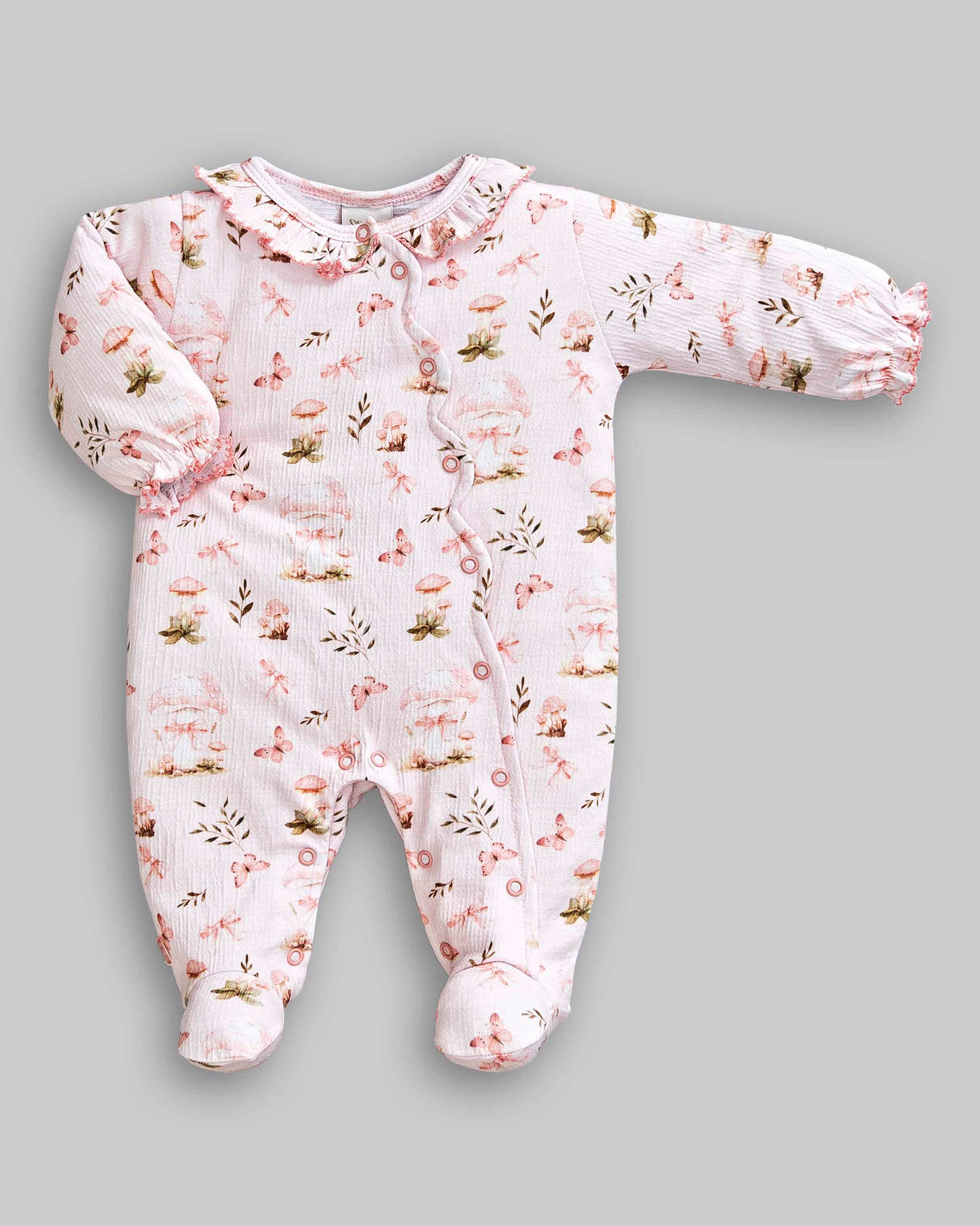 Macacão Longo Estampado Anarruga - ANJOS BABY