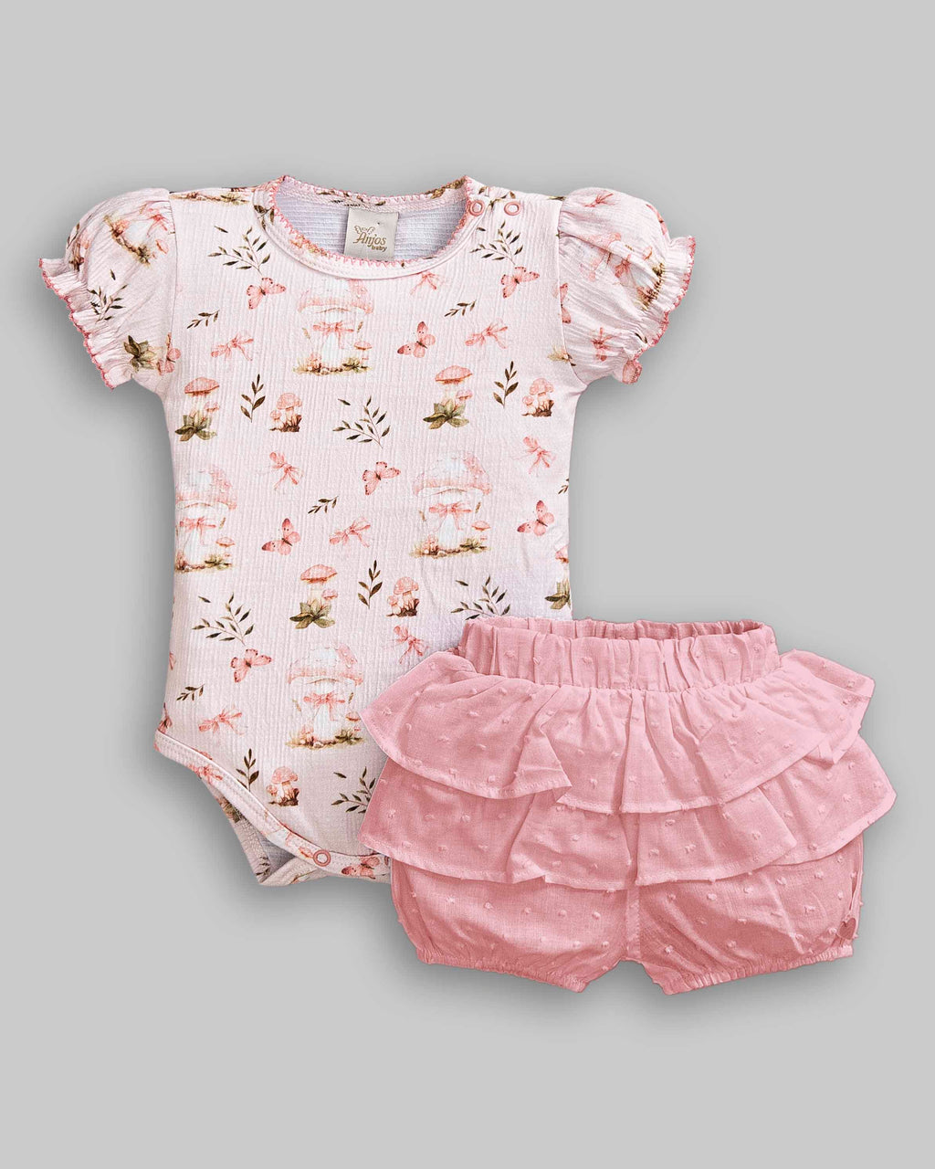 Conjunto Body e Short - ANJOS BABY