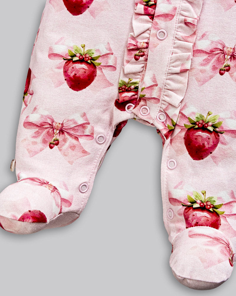 Macacão Longo Babados - ANJOS BABY