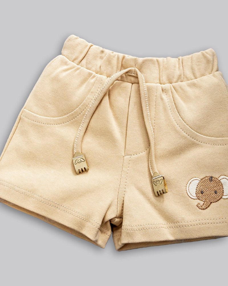 Conjunto Body Suedine e Short Moletinho - ANJOS BABY