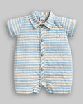 Macacão Curto Sarjinha - ANJOS BABY