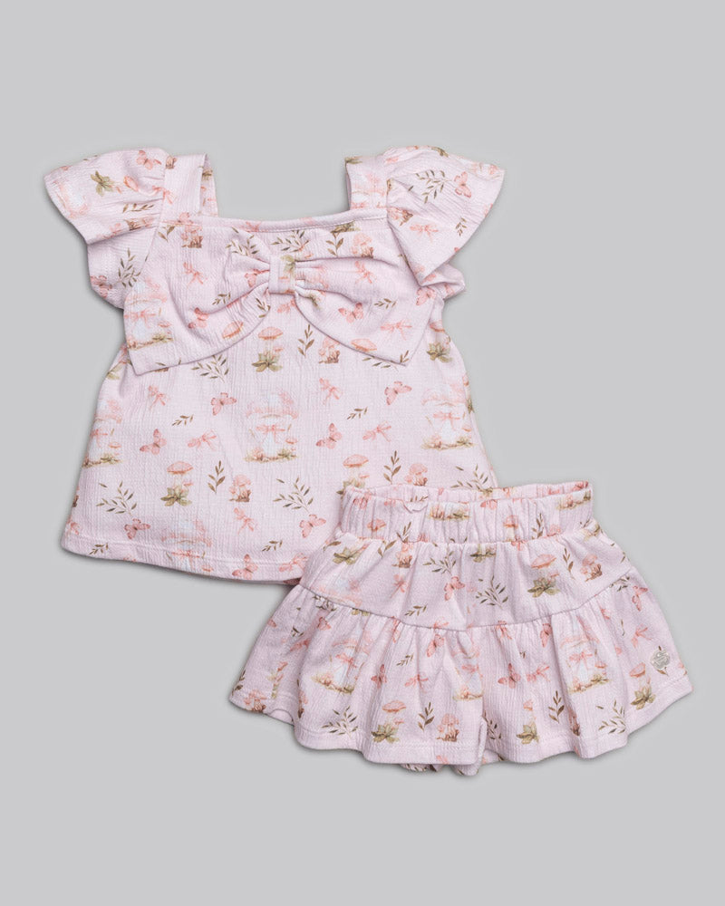 Conjunto Anarruga Floral - ANJOS BABY