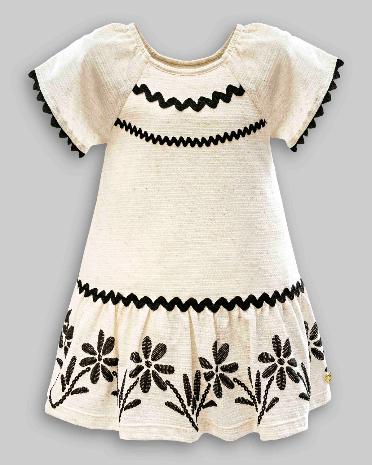Vestido Malha Trabalhada - ANJOS BABY