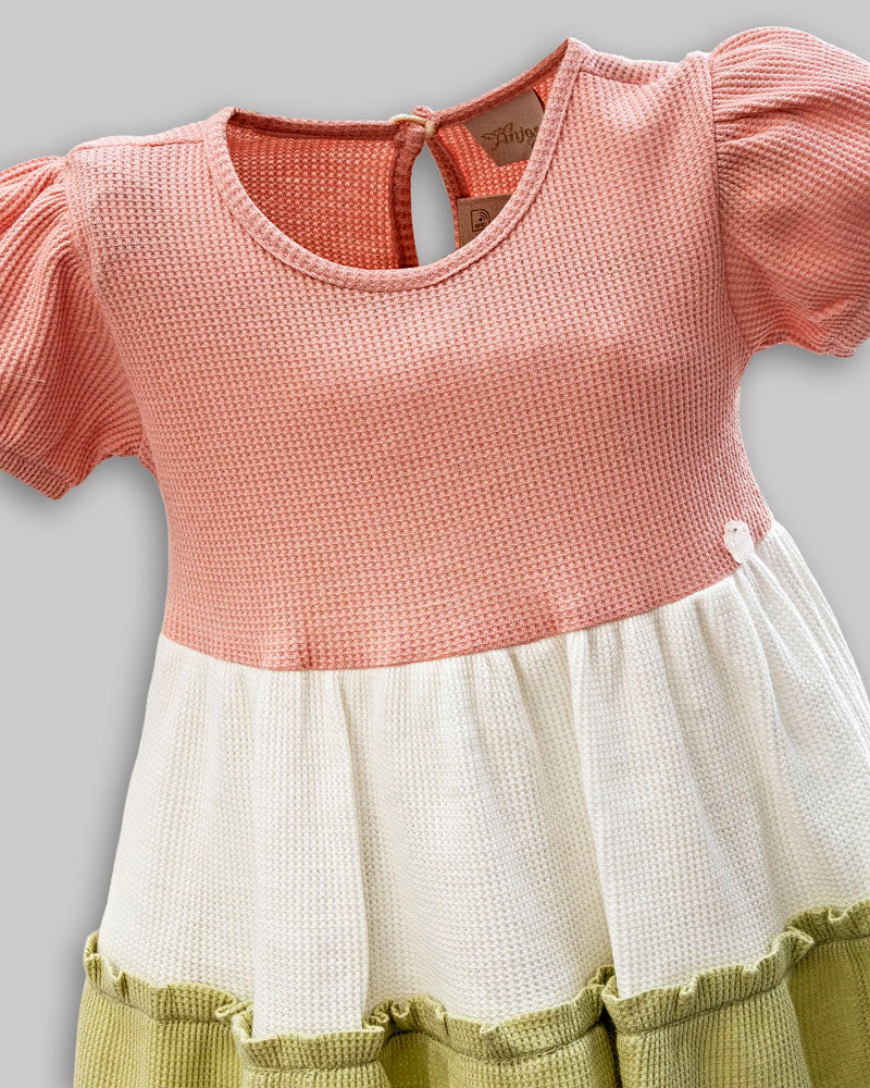 Vestido Malha Tricot - ANJOS BABY