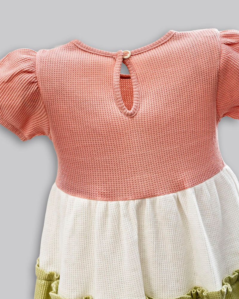 Vestido Malha Tricot - ANJOS BABY