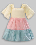 Vestido Midi Tricoline Flamê - ANJOS BABY