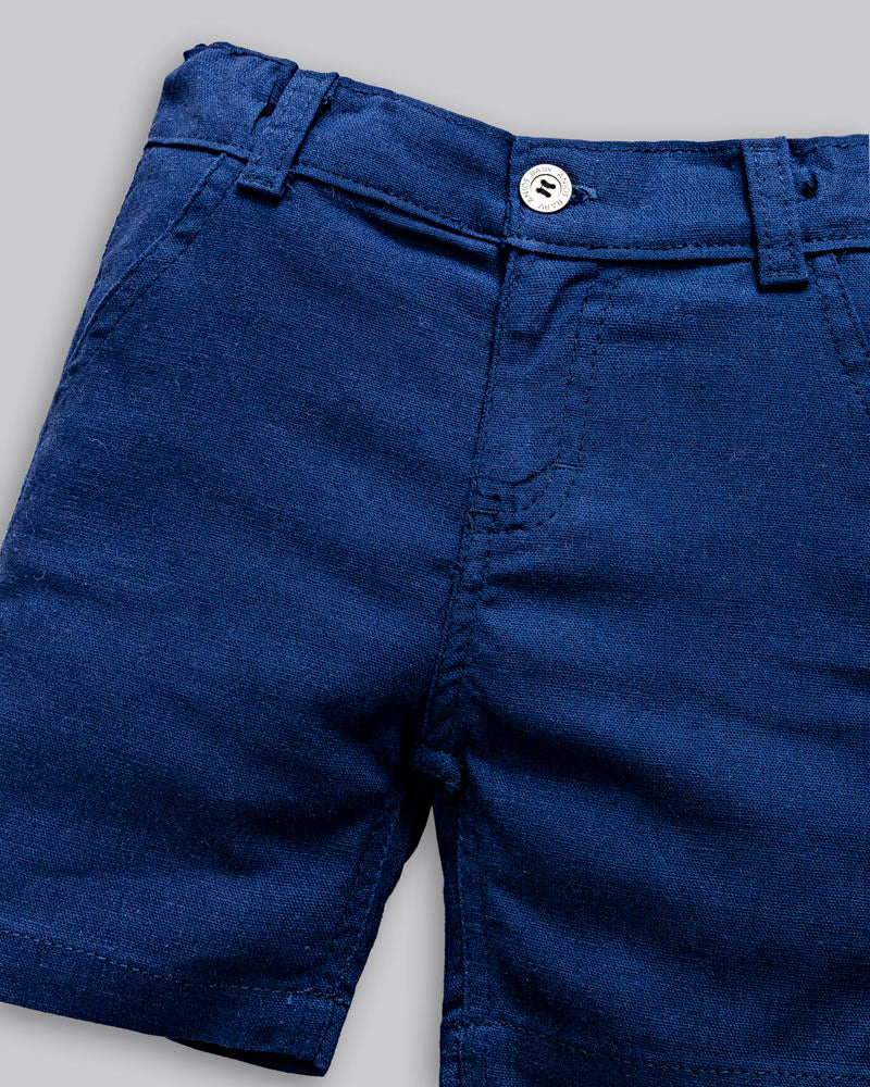 Conjunto Camisa e Bermuda Linho - ANJOS BABY