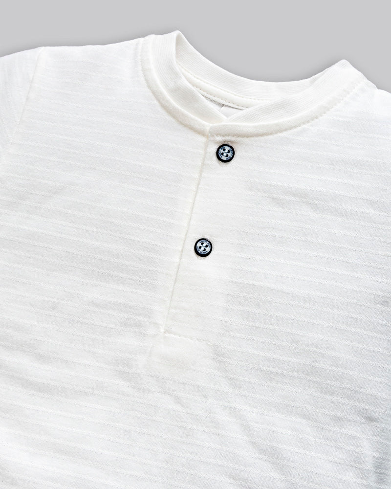 Conjunto Camiseta Malha e Bermuda Viscolinho - ANJOS BABY