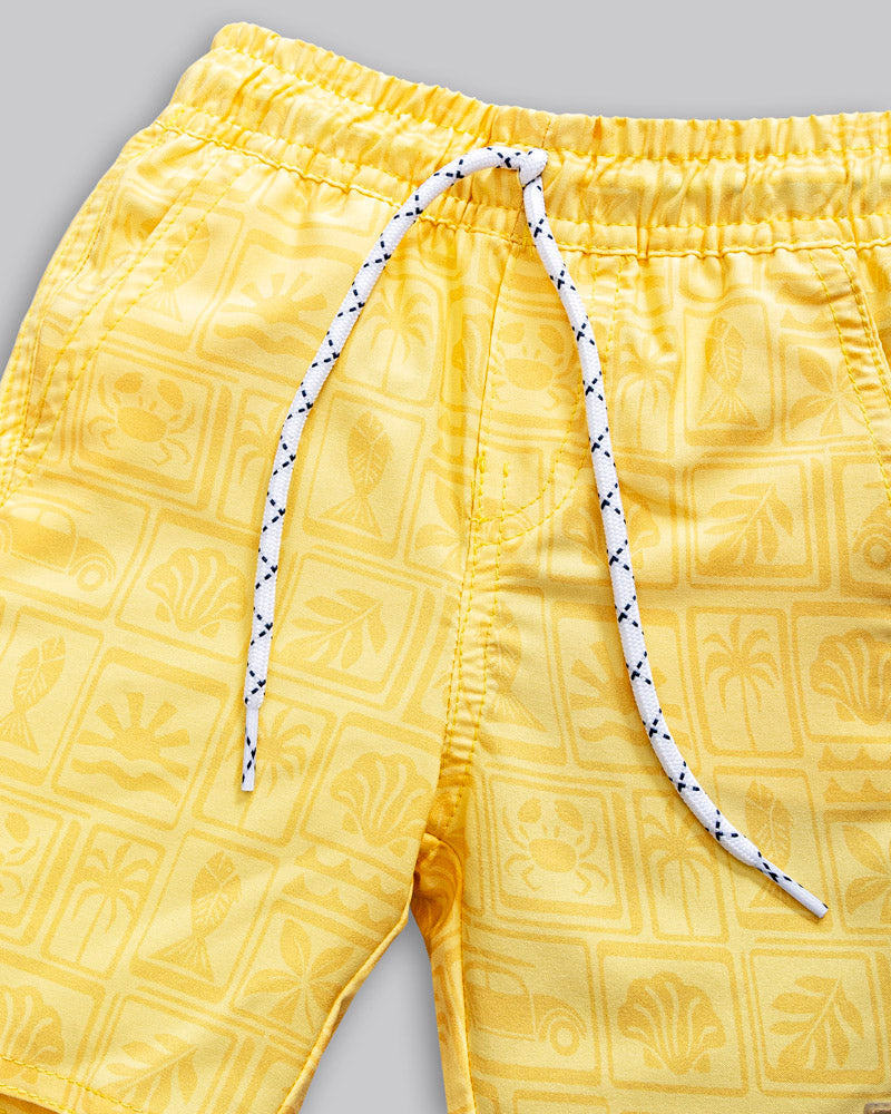 Conjunto Camiseta Malha e Bermuda Microfibra - ANJOS BABY
