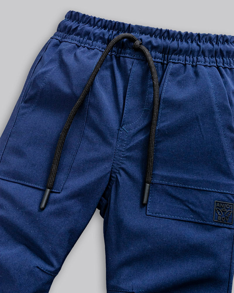 Calça Tactel Marinho - ANJOS BABY