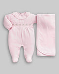 Kit Macacão Malha Tricot Tam RN - ANJOS BABY