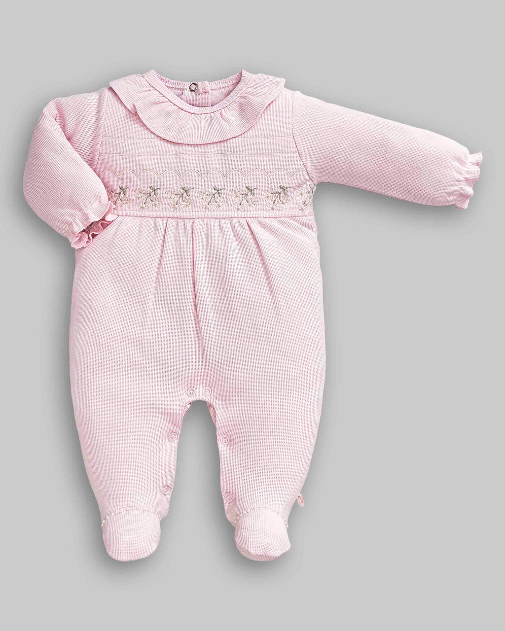 Kit Macacão Malha Tricot Tam RN - ANJOS BABY