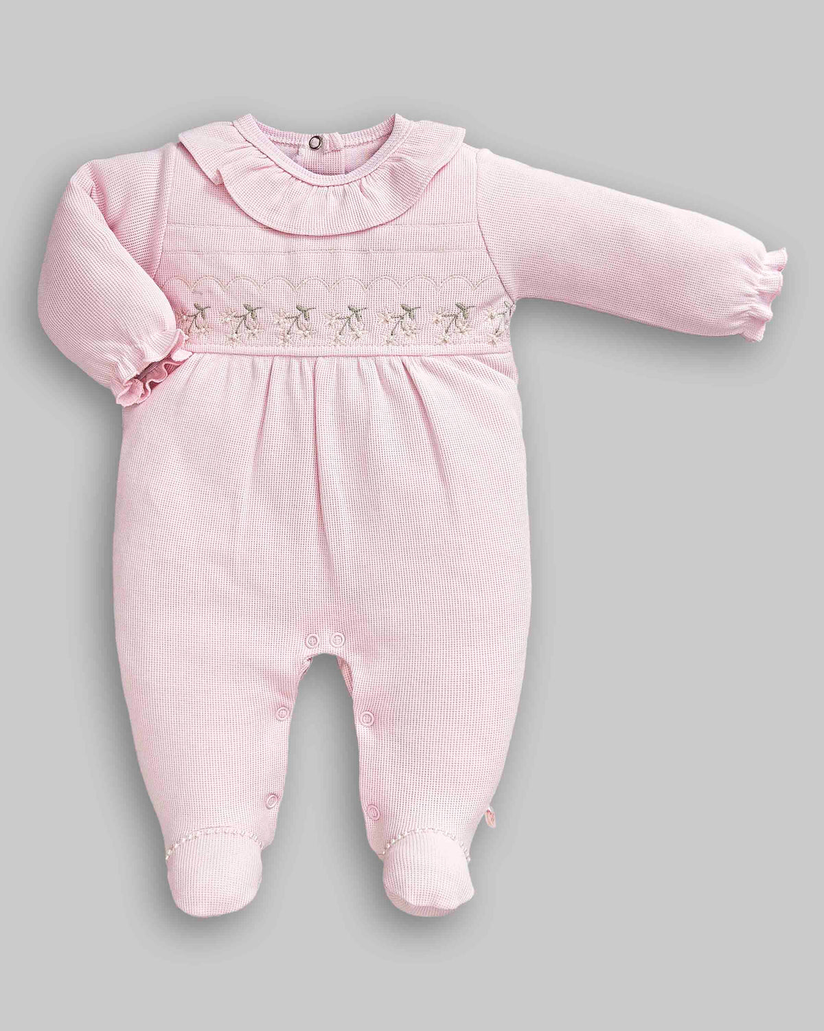 Kit Macacão Malha Tricot Tam RN - ANJOS BABY