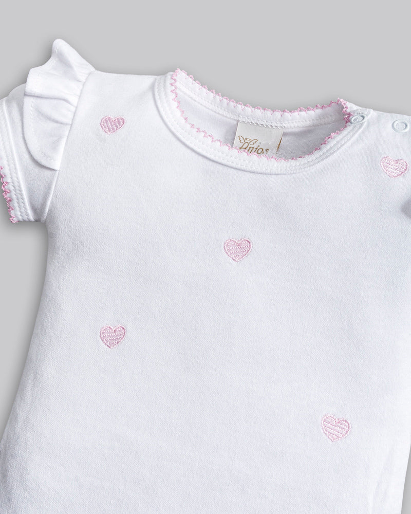 Conjunto Body Suedine Manga Curta e Short Laise  - ANJOS BABY