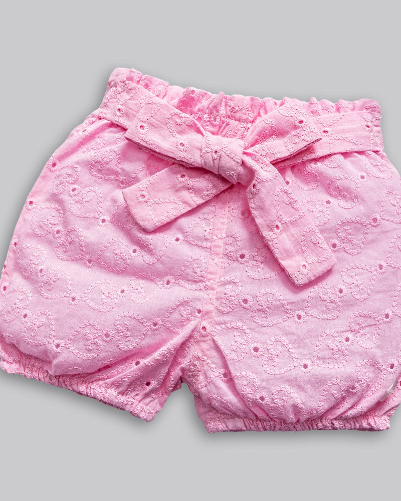 Conjunto Body Suedine Manga Curta e Short Laise  - ANJOS BABY