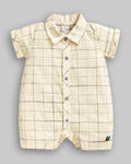 Macacão Curto Tricoline - ANJOS BABY