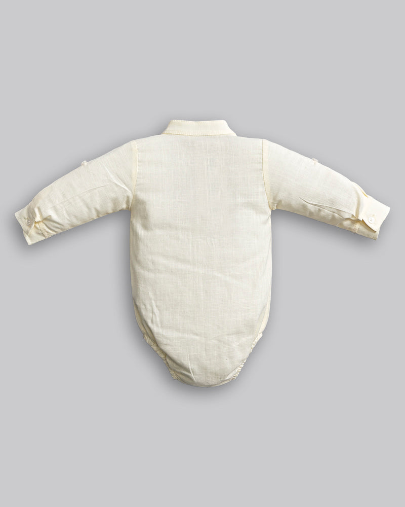 Camisa Linho Manga Longa - ANJOS BABY