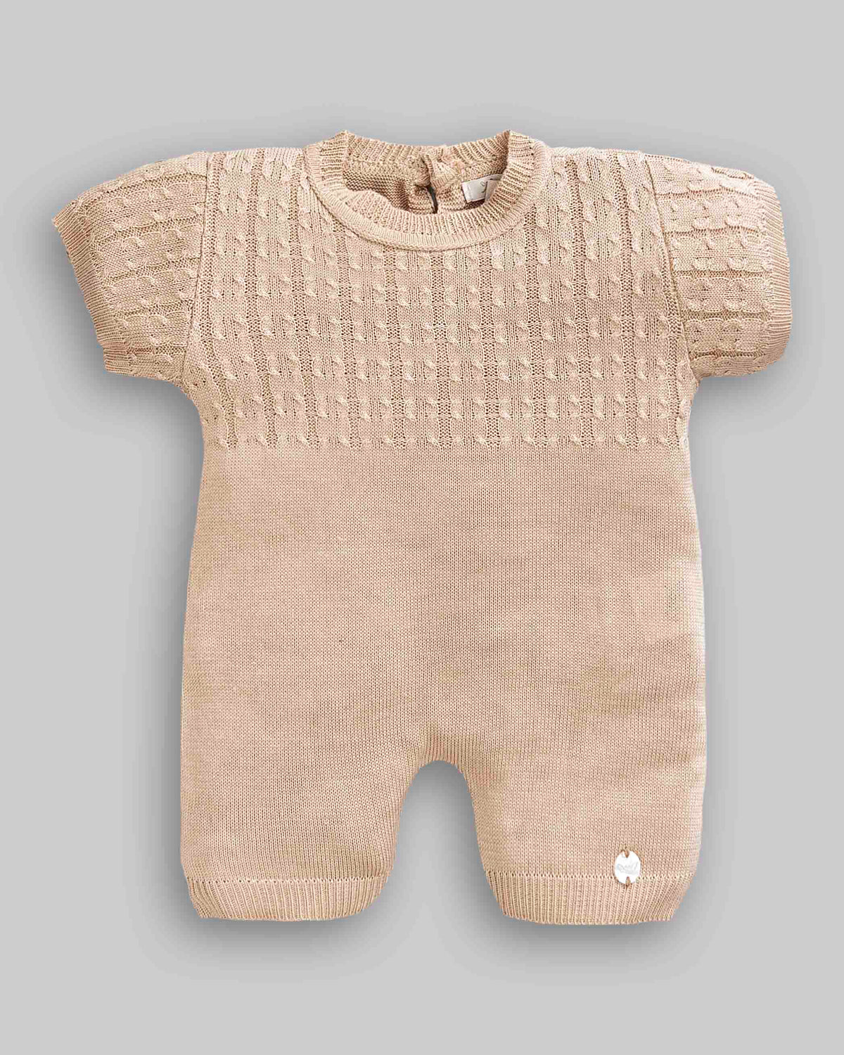 Macacão Curto Tricot - ANJOS BABY