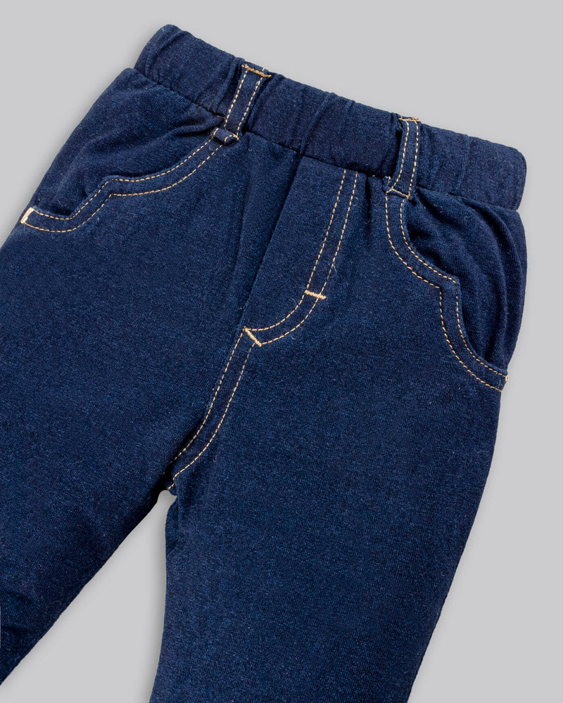 Calça Jeans Malha - ANJOS BABY