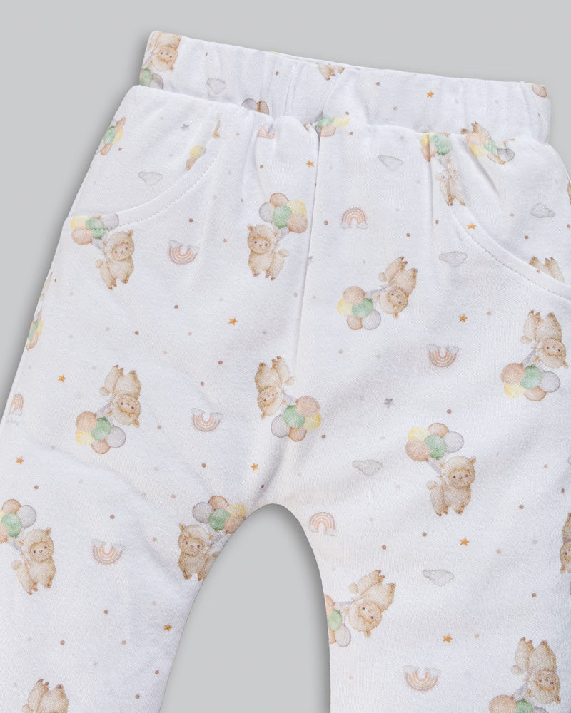 Conjunto Body Manga Longa e Calça - ANJOS BABY