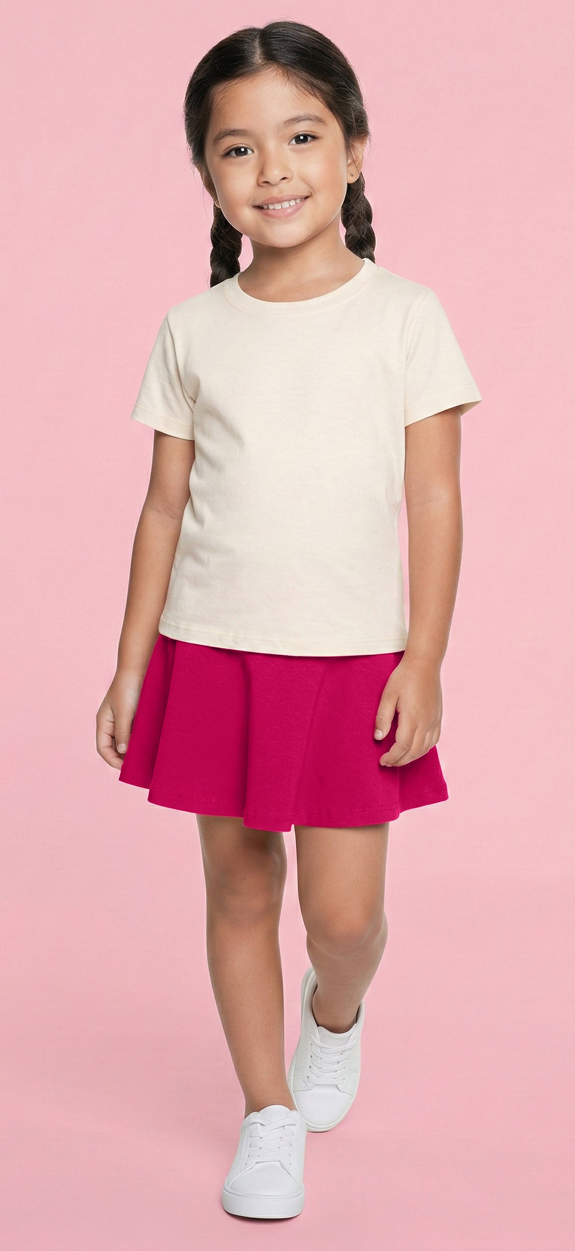 Saia Básica com Shorts Embutido Cotton - HAVE FUN