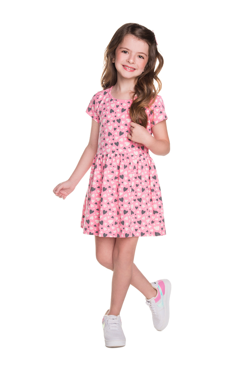 Vestido Cottom Estampado - HAVE FUN