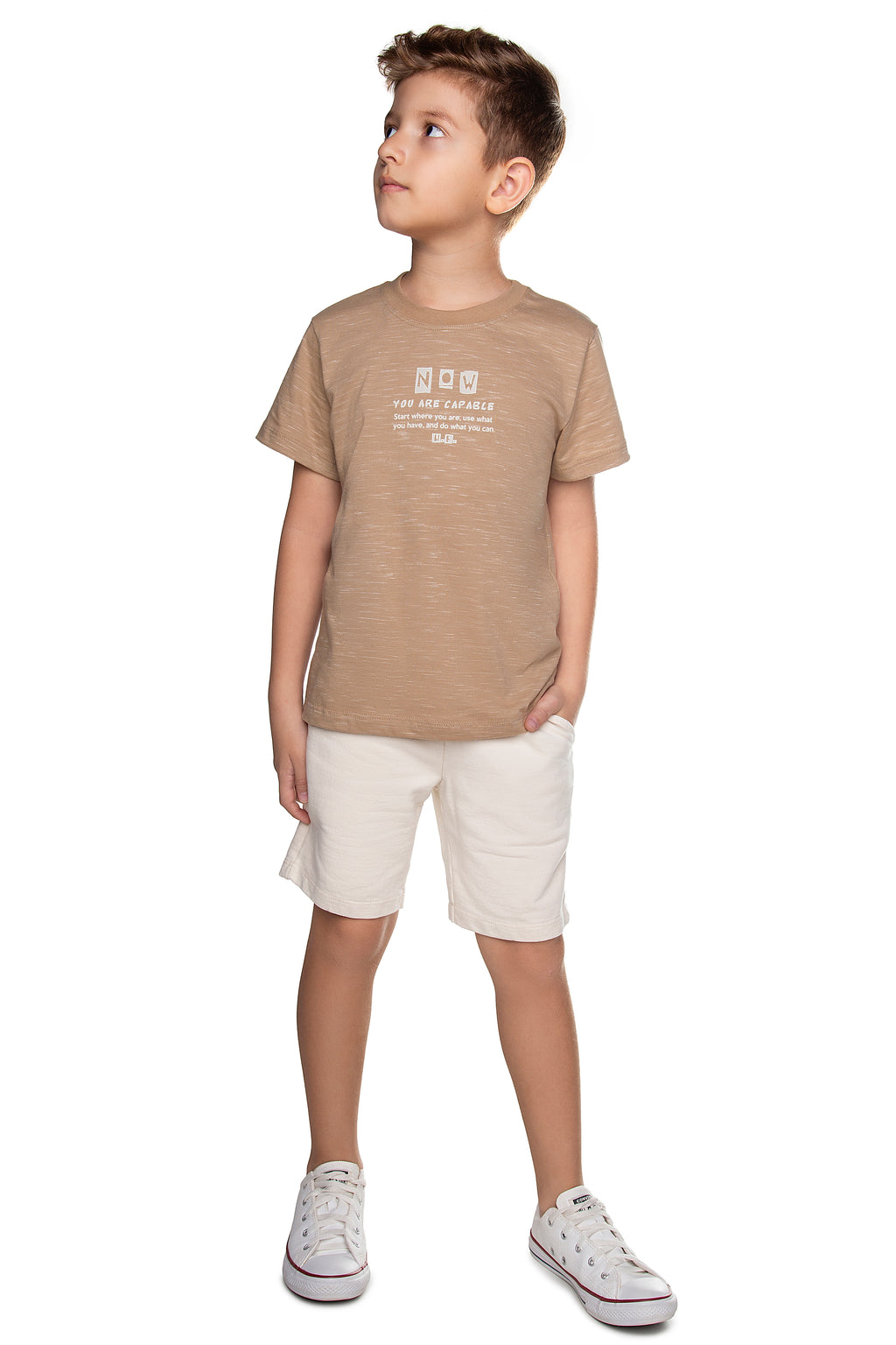 Camiseta Meia Malha - HAVE FUN